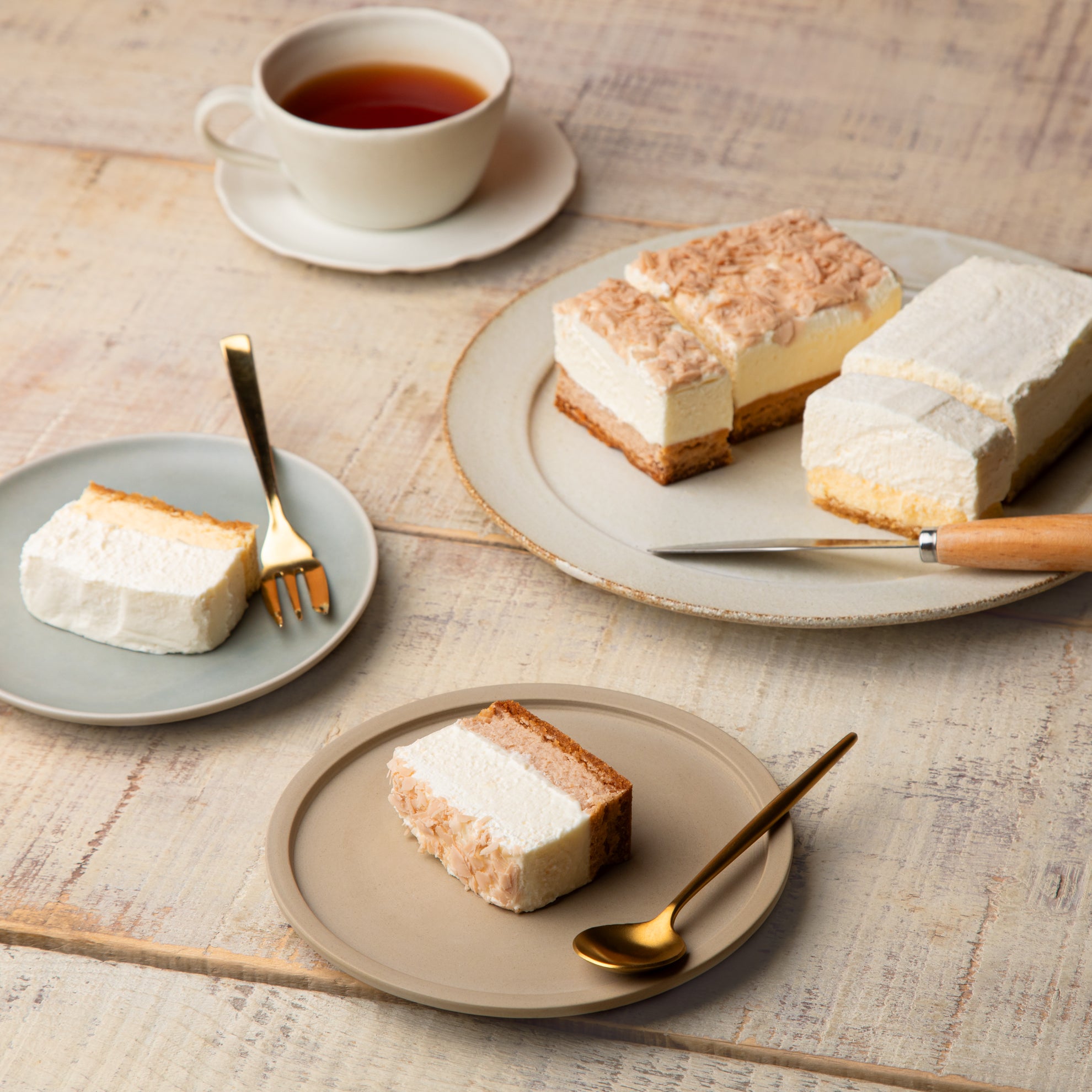 秋のチーズケーキ食べ比べセット