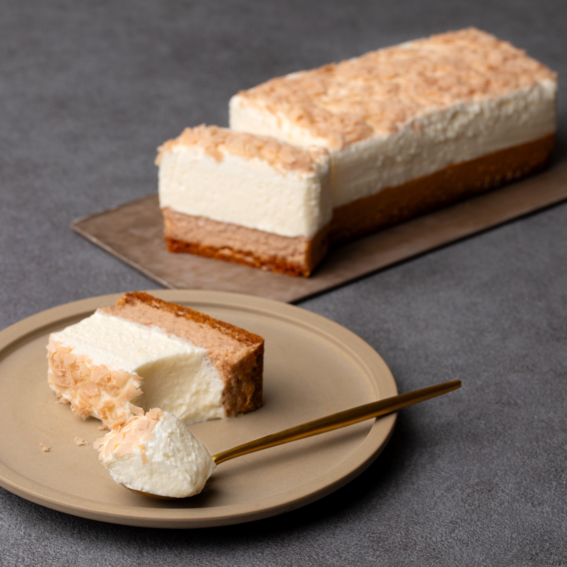 【秋限定】 ミルキーマロンチーズケーキ