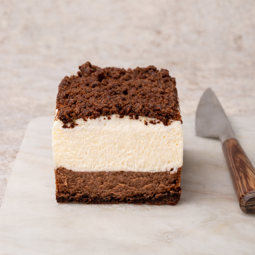 【バレンタイン限定】 北海道根釧 生クリーム仕立て とろけるショコラチーズケーキ