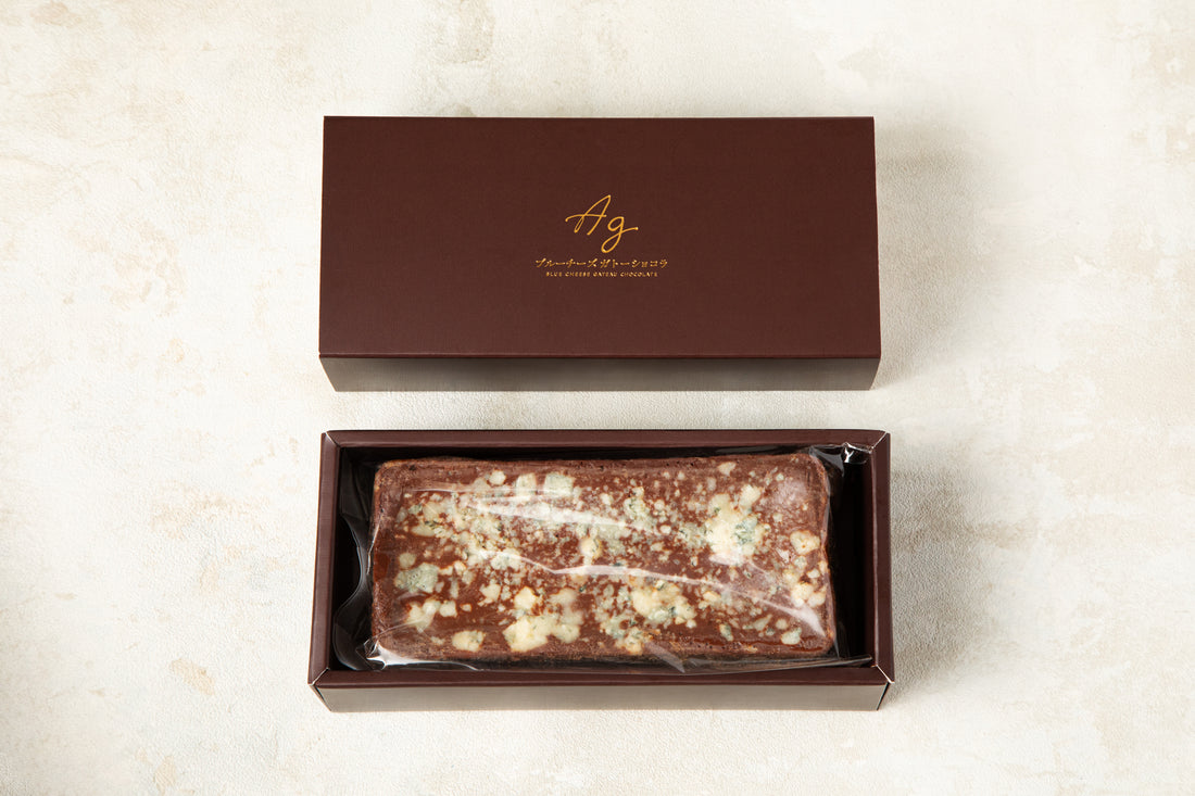 【バレンタイン限定POPUP】生ブルーチーズケーキAo(青)より、”濃厚ゴルゴンゾーラのガトーショコラ”2月2日～関西エリアにて
