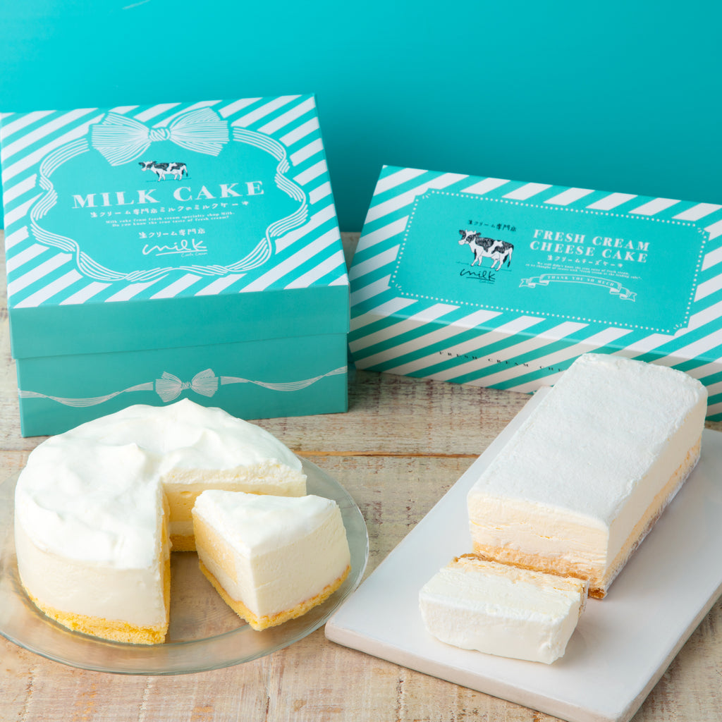 夏の生クリームスイーツセット/生クリーム専門店ミルク