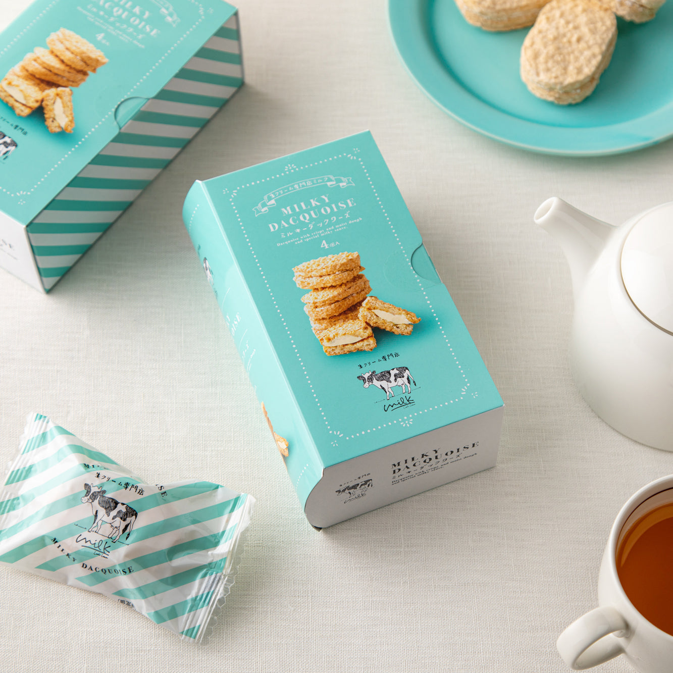 ミルキーダックワーズ4個入り 生クリーム専門店ミルク(milk)